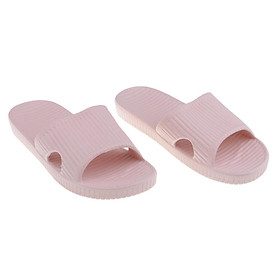 Women Men's Slip On Bath Slippers Non Slip Summer Casual House Slippers - Women EUR 41 US 8