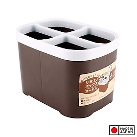 Mua Khay đựng 4 ngăn Sanada  dùng để chứa  đựng những dụng cụ nhỏ gọn trong phòng khách như điều khiển tivi  điện thoại - nội địa Nhật Bản