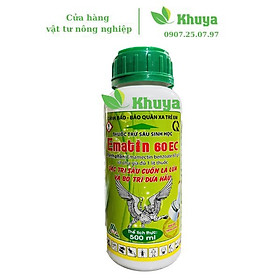 Thuốc trừ sâu sinh học Ematin 60EC Đặc trừ sâu-Bọ trĩ