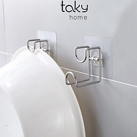 Móc Treo Chậu – Dán Tường Nhà Tắm, Treo Thau, Chậu Giặt, Treo Đồ Đa Năng, Không Khoan Đục, Tiện Dụng Cho Gia Đình. TakyHome 2013