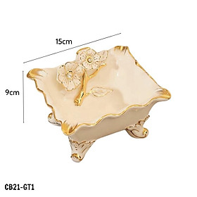 Mua Gạt tàn hoa mai đắp nổi  CB21-GT1 phong cách tân cổ điển sang trọng.