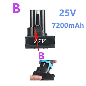 25V 21V 16.8V 12V 18650 Pin Lithium Li-ion Cho Máy Bắt Vít Không Dây Máy Khoan Điện Dụng Cụ Điện Pin Sạc Pin 3.7V