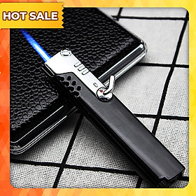 Mua Vỏ Hột Quẹt Bật Lửa khò gas đá 1 tia cực mạnh Aomai AM-369 có chốt khóa rảnh tay
