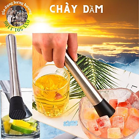 Chày dầm quả inox cho quầy bar, chuyên dụng cụ pha chế trà sữa bartender