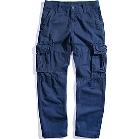Quàn Dài Bằng Cotton Phối Túi Kiểu Retro Nhật Bản Cho Nam - Tùy Chọn Size & Màu Sắc