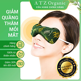 Túi Chườm Mắt Thảo Dược - ATZ Organic - Nóng Lạnh Đa Năng - Giảm Đau Đầu, Nhức Mỏi Mắt