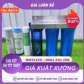 Bộ 3 Cấp Lọc Thô 10 In Xử Lý Nước Đầu Nguồn Chuyên Sử Dụng Lọc Nước Máy, Nước Giếng