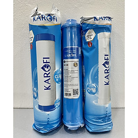 Mua Combo 3 lõi lọc nước Karofi 1 2 3 dành cho máy NE - Hàng chính hãng