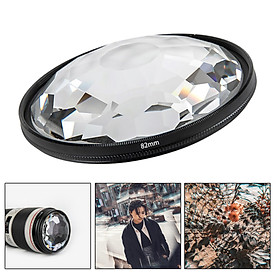 Kaleidoscope Camera Lens filter, 82mm DSLR Camera Variable Number of Subjects glass Photography Special Effects Video