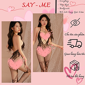 Bộ Bodysuit Lưới Toàn Thân Xẻ Đáy Táo Bạo, Tôn Dáng Tối Đa Và Khơi Gợi Sự Quyến Rũ Tự Nhiên C037