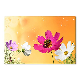 Tranh trang trí hoa lá khổ lớn