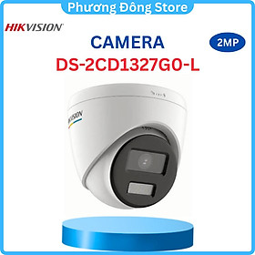 Camera IP Dome Colorvu 2MP HIKVISION DS-2CD1327G0-L - Hàng chính hãng