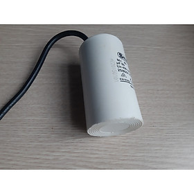 Tụ điện capa nhựa trắng 20 uF 50uF 450 VAC cho điều hòa tủ lạnh mô tơ