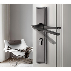 Mua Bộ Khóa cửa tay nắm loại màu xám bo viền - COBE CX5012X