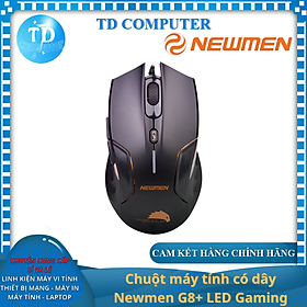 Chuột máy tính có dây Newmen G8 PLUS LED Gaming - Hàng chính hãng PATECH phân phối