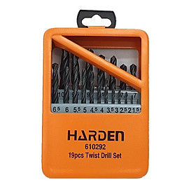BỘ MŨI KHOAN 19 CHI TIẾT HARDEN 610292