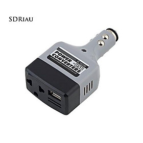 Hình ảnh sách Bộ chuyển đổi nguồn điện DC 12V/24V sang AC 220V cho điện thoại thông minh tiện dụng chất lượng cao