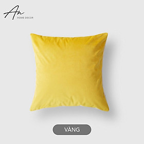Mua Vỏ bao gối tựa 2 mặt gối sofa gối vuông văn phòng (Chỉ 1 vỏ gối vuông không kèm ruột