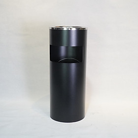 Mua Thùng rác gạt tàn inox tròn  Mã GPX-12B  Thương hiệu China South  Dùng cho nhà hàng khách sạn