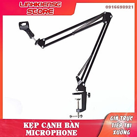 Mua Chân giá đỡ kẹp micro cao cấp  Chân đế micro kẹp bàn  Giá đỡ micro thu âm giá rẻ