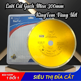 LƯỠI CẮT GẠCH MEN 300MM KINGTOM VÀNG ƯỚT - Chuyên Cắt Gạch Men, Bóng Kiếng