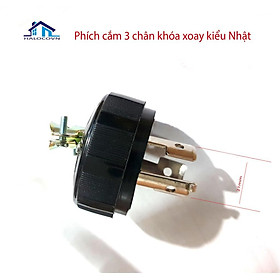Mua Phích cắm máy phát điện 3 chân xoay kiểu Nhật