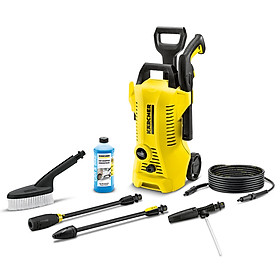 Combo Máy Phun Rửa Áp Lực Cao Karcher K2 Full Control Car Và Nước Rửa 3 Trong 1 (1L)