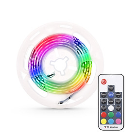 LED Computer Case Strip Light Flexible RGB Lamp Tape Diode 5V Desk Screen TV Background Lighting USB Powered Remote