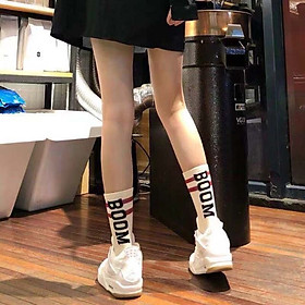 Tất vớ nam nữ học sinh chữ boom boom