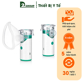 Máy xông khí dung cầm tay D2 Medical Mesh Nebulizer- HIệu Quả, Nhỏ Gọn