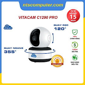 Mua Camera IP Wifi Vitacam C1290 Pro 3.0Mp Ultra HD - HÀNG CHÍNH HÃNG