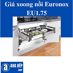 GIÁ XOONG NỒI INOX ĐÁY ĐẶC ÂM TỦ EURONOX EU1.75