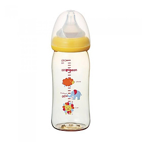 Bình sữa PPSU Plus 240ml Thú cưng Pigeon