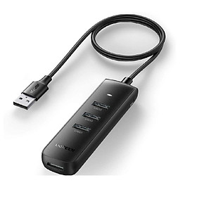 Usb 3.0 Hub 4 cổng 1M Black  Ugreen 80657USB416CM - Hàng chính hãng