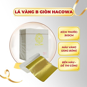 Lá vàng công nghiệp Đài Loan 500 lá B giòn loại đẹp