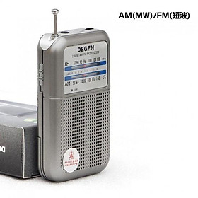 ĐÀI RADIO MINI DEGEN DE-333 NHỎ XINH HÀNG NHẬP KHẨU