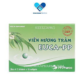VIÊN HƯƠNG TRÀM EUCA PP Hộp 30 viên