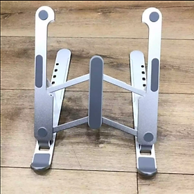 Mua Giá đỡ laptop - macbook - máy tính bảng Tản nhiệt tốt  gấp gọn bằng chất liệu nhựa cao cấp ABS và nhôm cao cấp cứng cáp chắc chắn