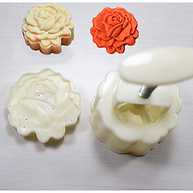 Mua Bộ Khuôn Nén Lò Xo Trung Thu 150-180gr Hoa Cúc-Sen-Hồng 3D Đẹp Mắt
