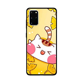 Ốp Lưng Dành Cho Samsung Galaxy S20 Plus mẫu Mèo May Mắn 3 - Hàng Chính Hãng