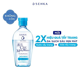 Nước Sữa Tẩy Trang 2 lớp SENKA A.L.L. CLEAR MILKY WATER 230ML