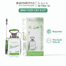 Bình tưới cây 5 lít Monrovia, phun hai chế độ, áp suất lớn tiêu chuẩn Châu Âu