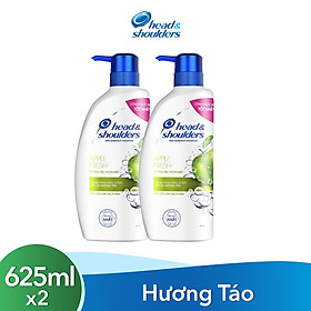Combo 2 Dầu Gội Head & Shoulders Hương Táo 625ml