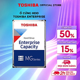 Ổ cứng HDD Toshiba Enterprise 7200 rpm 3.5-inch hoạt động 24/7 Bảo hành 5 năm Hàng chính hãng