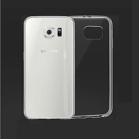 Ốp lưng silicon dẻo trong suốt Loại A cao cấp cho Samsung Galaxy S6 Edge Plus
