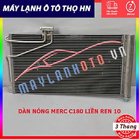 Dàn (giàn) nóng Mecerdes C180 (Phin liền,ren to) Hàng xịn Thái Lan (hàng chính hãng nhập khẩu trực tiếp)