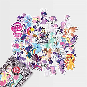 Ngựa Pony - Set 30 sticker hình dán
