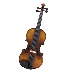 4/4 Full Size Antique Solid Wood AV-508 Matte Handmade Violin Fiddle