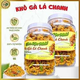 KHÔ GÀ LÁ CHANH TÂN LỘC PHÁT COMBO 1KG  - MỖI HŨ 500G