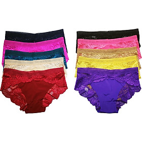 Sét 10 Quần Lót Nữ Ren Siêu Sexy Cao Cấp Hàng Xuất Siêu Đẹp ZLR002